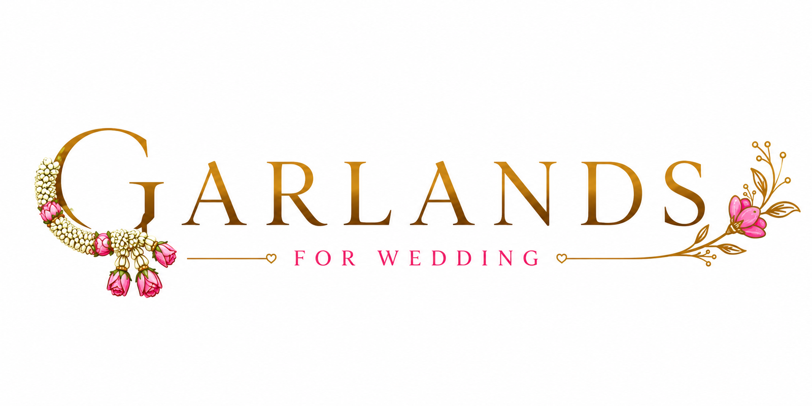  garlands for wedding logo